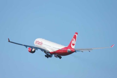 Air Berlin: Luftfahrt-Bundesamt untersagte 34 Flugverbindungen. Bild: Air Berlin