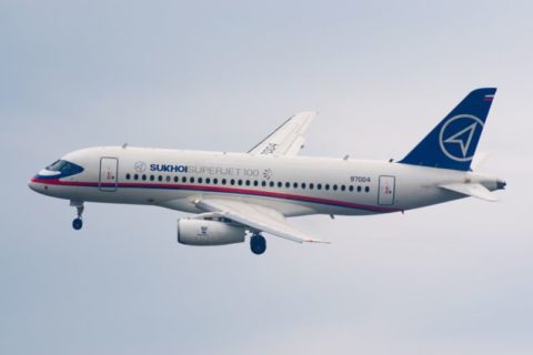 Großkunde Aeroflot ist wohl sehr unzufrieden mit der Performance des Superjets. Foto: Shutterstock