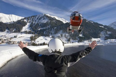 Nach dem Absturz des Hubschraubers ist die Unglücksursache immer noch ungeklärt. Foto: DRF Luftrettung