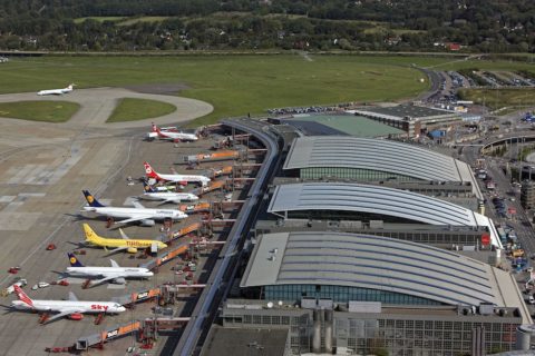 Für die Anreise zum Hamburg Airport wird am Wochenende mehr Zeit benötigt. Foto: Hamburg Airport