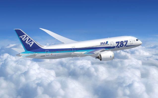 ANA stellt Flugzeugorder von Boeing 787-8 auf größere 787-9 um. Foto ANA