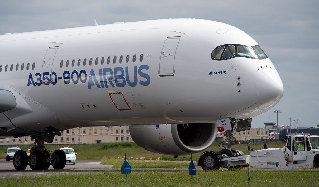 Airbus A350-900. Bild: Airbus
