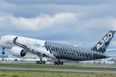 MSN2 beim Start in Toulouse.