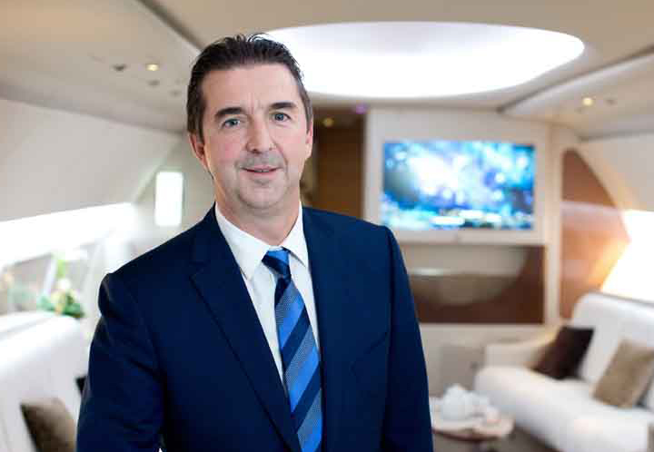 Benoit Defforge, Managing Director von Airbus Corporate Jets (Foto: Airbus)