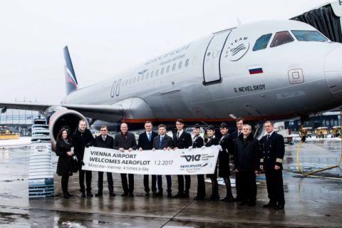 Foto: Aeroflot/Flughafen Wien