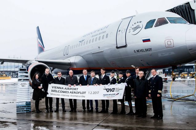 Foto: Aeroflot/Flughafen Wien