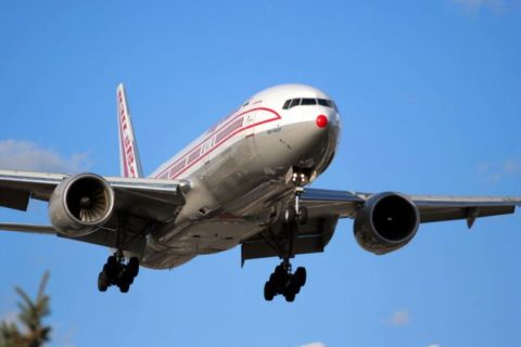 Ein Flugzeug der Air India Fluggesellschaft. Auf einem Flug von New York nach Delhi ereignete sich der Vorfall.