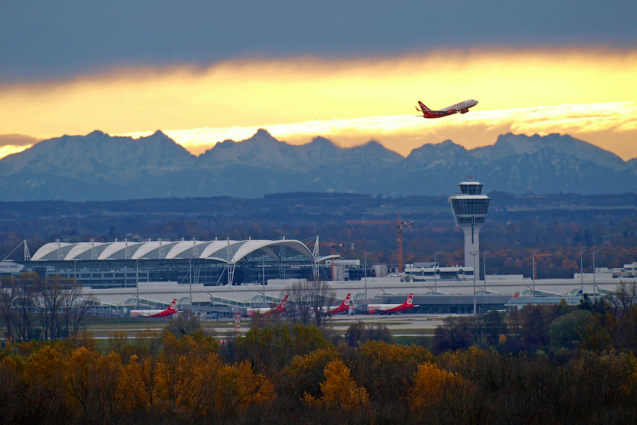 Der Münchner Airport: Kunden wählten ihn zum besten Flughafen Europas. Foto: Werner Hennies / Flughafen München