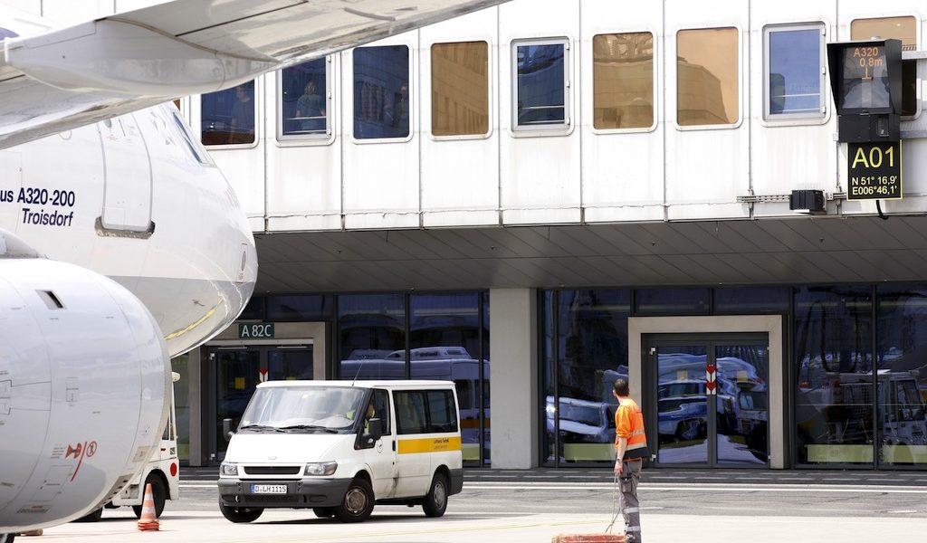 Der Flughafen Düsseldorf ist für den Fall einer Epidemie bereits gut vorbereitet. Bild: Flughafen Düsseldorf