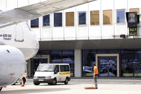 Der Flughafen Düsseldorf ist für den Fall einer Epidemie bereits gut vorbereitet. Bild: Flughafen Düsseldorf