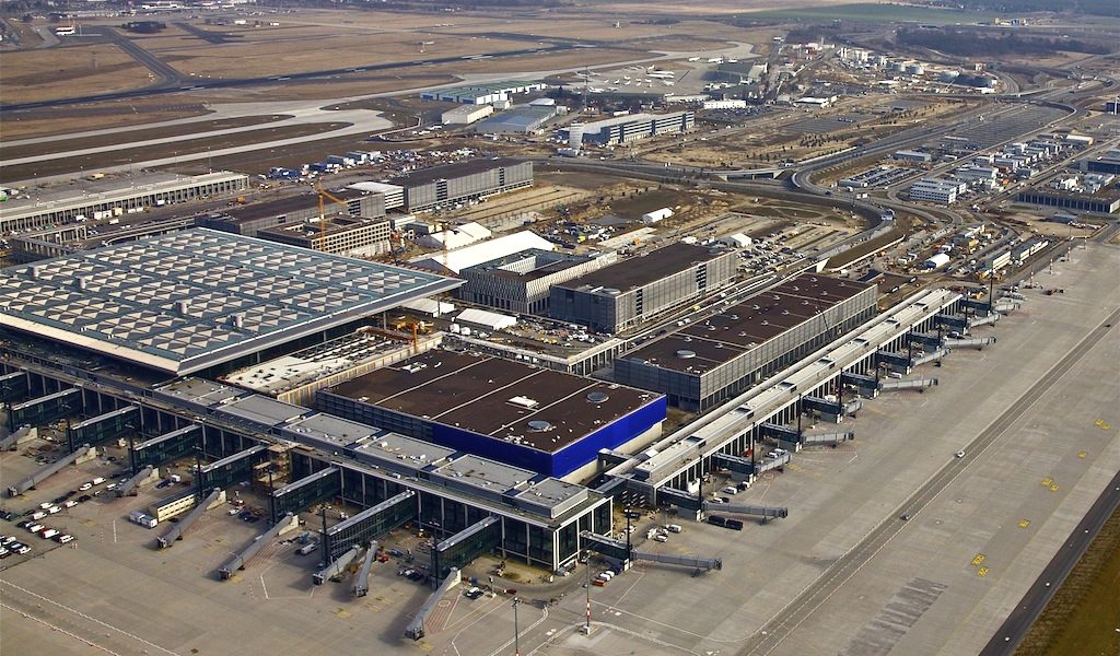 BER: Vielleicht erst in 2018 in Betrieb? Bild: Dirk Laubner / Flughafen Berlin Brandenburg