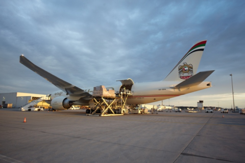 Boeing 777 am Flughafen Frankfurt Hahn. Bild: Frankfurt Hahn Airport