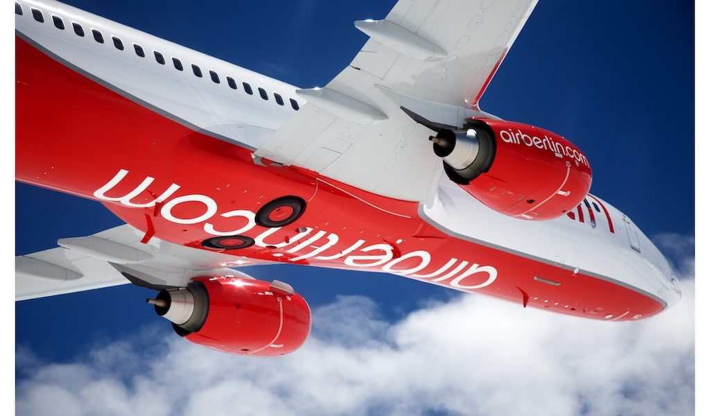Ds breit gefächerte Geschäftsmodell der Air Berlin bemängeln Beobachter seit Jahren. Bild: Air Berlin