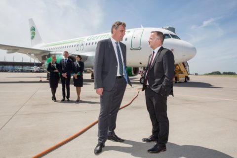 Foto: Karsten Balke, CEO Germania, und Olaf Lawrenz, Senior Vice President