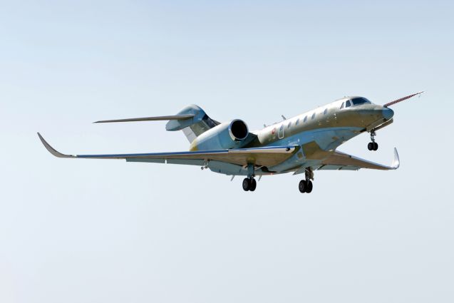 Cessna Citation Ten beim Erstflug. Foto: Cessna