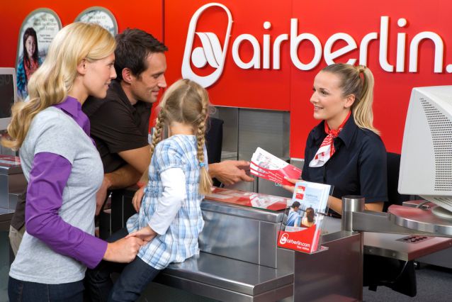 Air Berlin verfolgt sien Sparprogramm und möchte nun den Kundenservice ausgliedern. Foto: Air Berlin