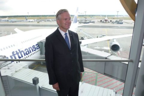 Bereitet seinen Abgang vor: Lufthansa-Chef Christoph Franz. Foto: Lufthansa