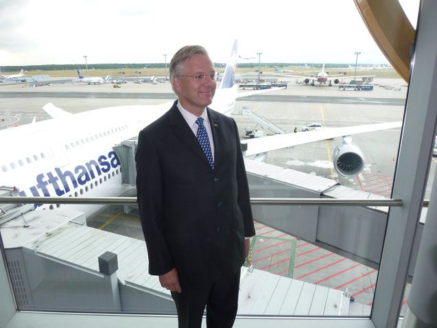 Bereitet seinen Abgang vor: Lufthansa-Chef Christoph Franz. Foto: Lufthansa