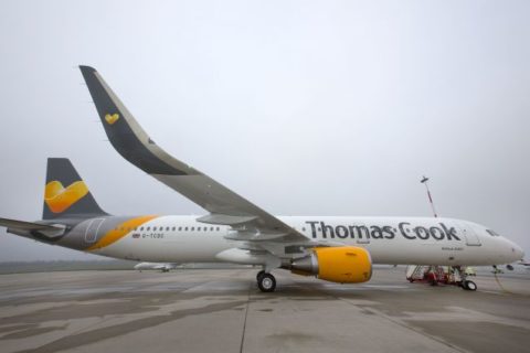 Ein neuer A321 für die Thomas Cook Airlines UK. Foto: Michael Penner