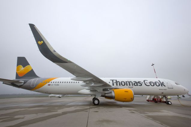 Ein neuer A321 für die Thomas Cook Airlines UK. Foto: Michael Penner