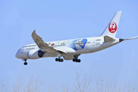 Dieses Mal traf es eine Boeing 787 von Japan Airlines. Foto: Shutterstock