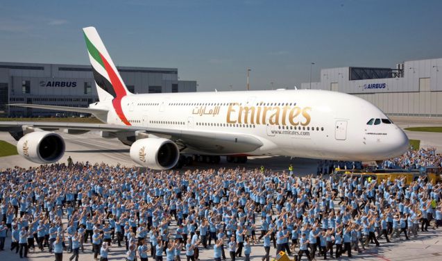 18.000 Arbeitsplätze in Deutschland gehen auf das Konto von Emirates. Foto: Emirates