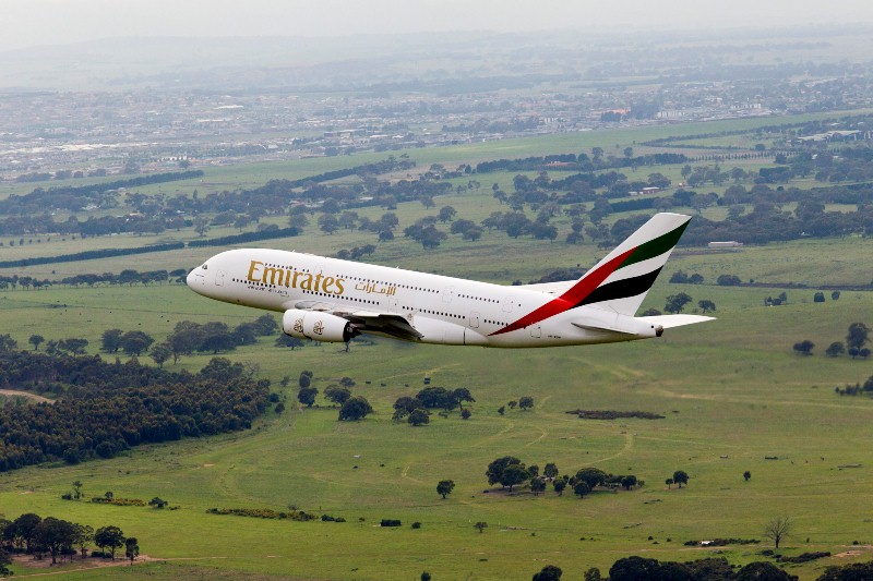 bald täglicher Gast in Frankfurt - Emirates A380