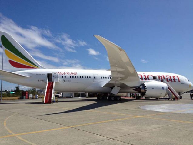Endlich wieder abgehoben: Boeings Dreamliner darf wieder fliegen. Foto: Ethiopian Airlines
