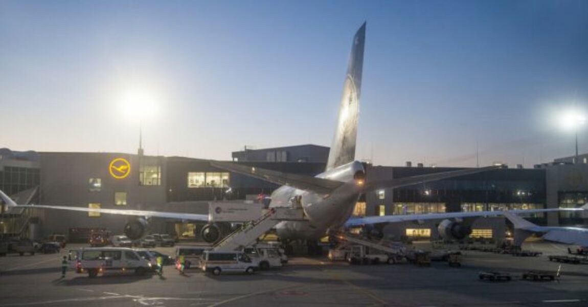 Der Flughafen Frankfurt ist eines der größten Drehkreuze Europas.