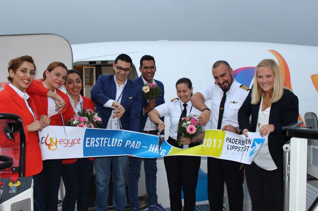 Foto: Flughafen Paderborn-Lippstadt/Fly Egypt