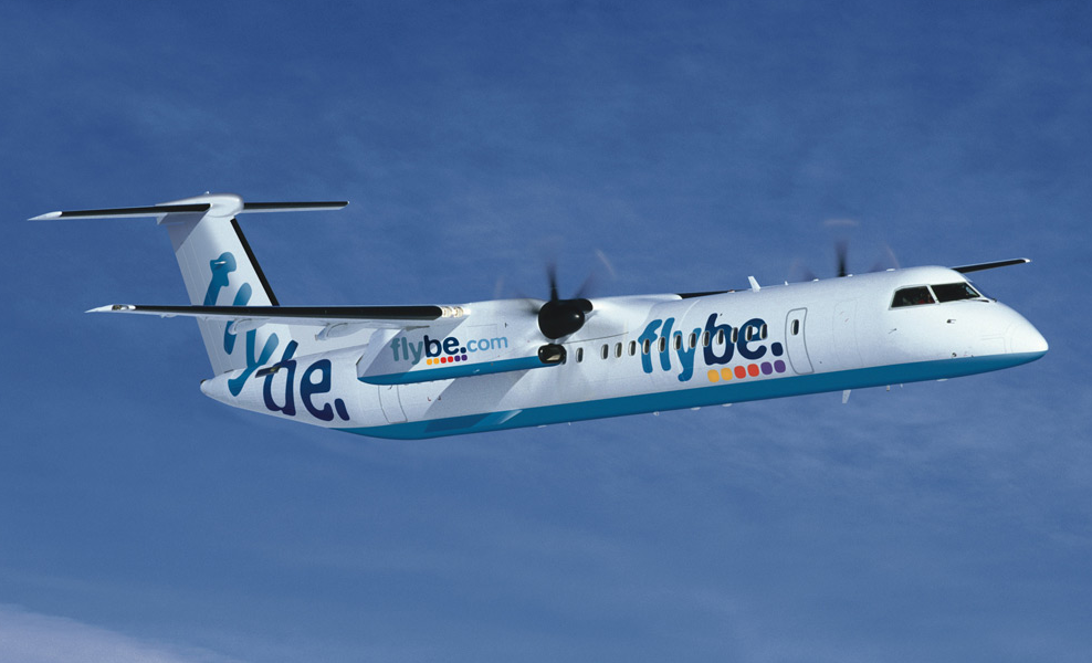 Der Pilot konnte die Flybe-Maschine dennoch sicher zu Boden bringen. Foto: Flybe