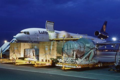 Neben Frachtflugzeugen vom Typ MD11 werden künftig auch Boeing 777F-Frachter genutzt. Foto: Werner Krüger, LH