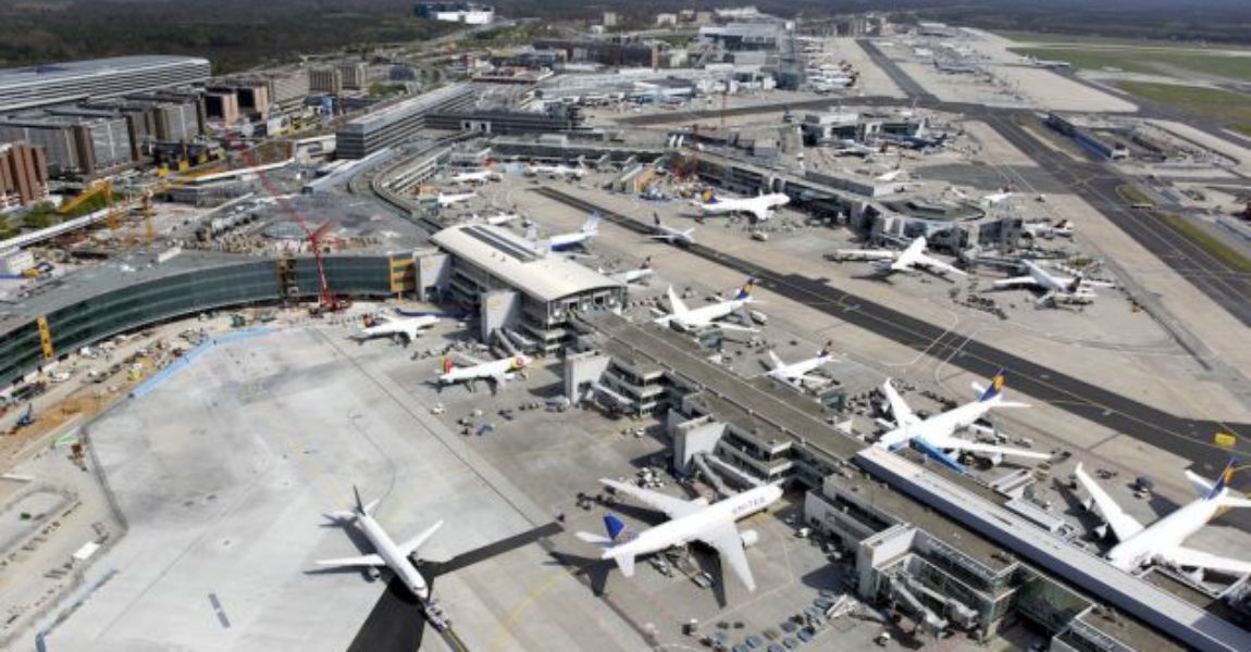 Der Flughafen Frankfurt: Mit Abstand größter Flughafen Deutschlands. Weltweit jedoch nicht in den Top 10.