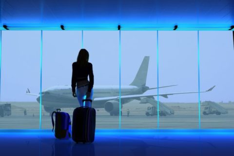 Bei Flugausfall wegen Streik können Passagiere nicht mit einer Entschädigung rechnen. Graphik: Shutterstock