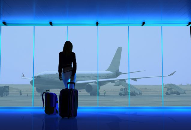 Bei Flugausfall wegen Streik können Passagiere nicht mit einer Entschädigung rechnen. Graphik: Shutterstock