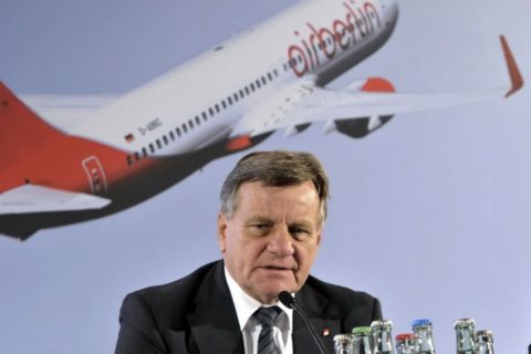 Mit Kostensenkungen und Kooperation will Mehdorn das Unternehmen aus den roten Zahlen lenken. Foto: Air Berlin