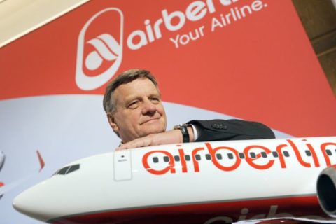 Die Luftfahrt ist Mehdorns alte Leidenschaft. Foto: Air Berlin