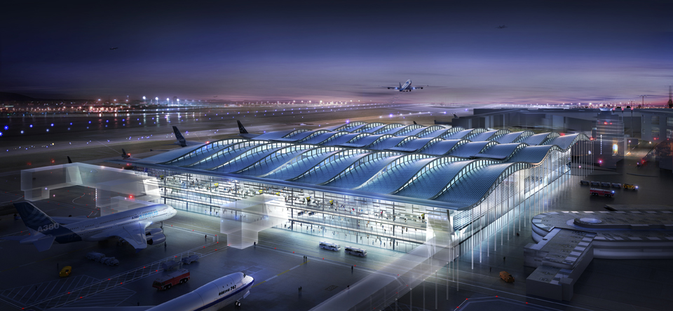 Es soll keinen neuen Großflughafen an der Themse geben. Lediglich der Anbau zusätzlicher Start- und Landebahnen auf den bestehenden Flughäfen Heathrow oder Gatwick könnte verwirklicht werden. Foto: Heathrow Airport