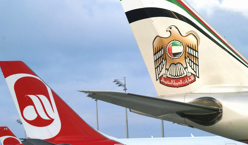 Das Luftfahrtbundesamt hat die gemeinsamen Flüge von Air Berlin und seinem arabischen Partner Etihad offenbar doch genehmigt. Bild: Air Berlin