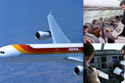 Die Gewerkschaft ruft zu Proteststreiks gegen die Sanierungspläne der spanischen Fluggesellschaft auf. Foto: Iberia