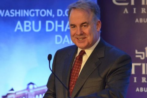 Fühlt sich stark in der Verantwortung für die Mitarbeiter von Air Berlin: Etihad-CEO James Hogan. Foto: Etihad