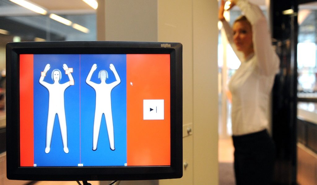 Auch in Deutschland kommen an einigen Flughäfen die Körperscanner zum Einsatz. Bild: dpa