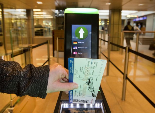 Neue Kontrollstellen am Hamburger Flughafen sorgen für schnellere Abläufe. Foto: Flughafen Hamburg