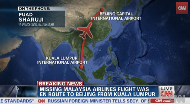 Auf dem Weg von Kuala Lumpur nach Peking verschwand MH370. Jetzt wurden die Passagiere für tot erklärt. Foto: Youtube