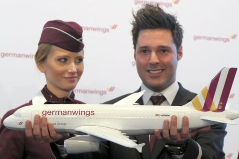 2013 startet der Billigfluganbieter Germanwings mit einem neuen Gesicht. Foto: dpa