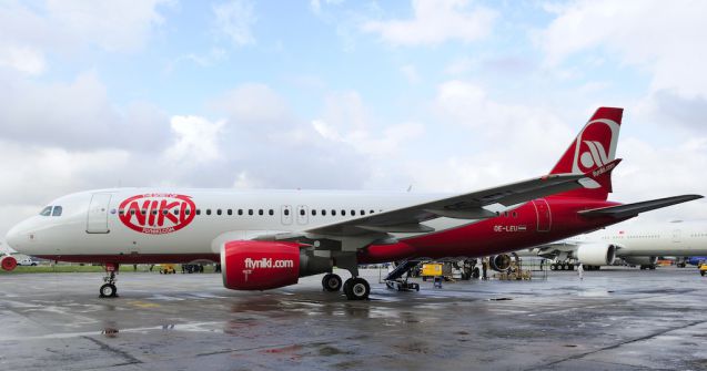 Die Niki-Flotte präsentiert sich im neuen Air-Berlin-Design. Foto: Paul Schirnhofer, NIKI