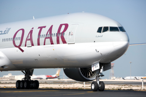Boeing 777 der Qatar Airways; Foto: Qatar Airways