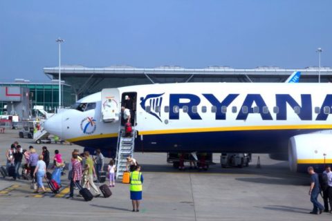 Wegen technischer Probleme musste eine Ryanair-Maschine in Madrid notlanden. Foto: Shutterstock