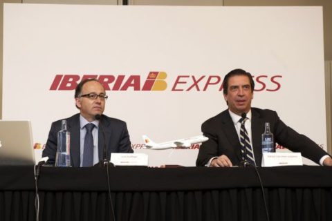 Stein des Anstoßes: Die Gründung der Billigfluglinie Iberia Express. Foto: Iberia