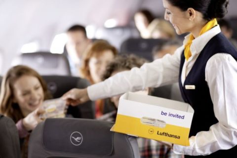 Baublies fürchtet Entlassungen des Kabinenpersonals wegen Ausbau von Germanwings. Foto: Jens Goerlich, Lufthansa